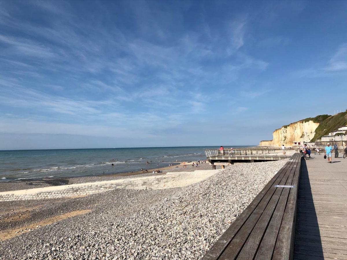 Joli Studio Meuble Proche De La Plage Veules-les-Roses Exteriér fotografie